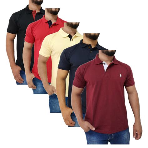 Camisetas e camisas polo masculinas 